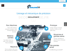 Tablet Screenshot of decolletage.fr